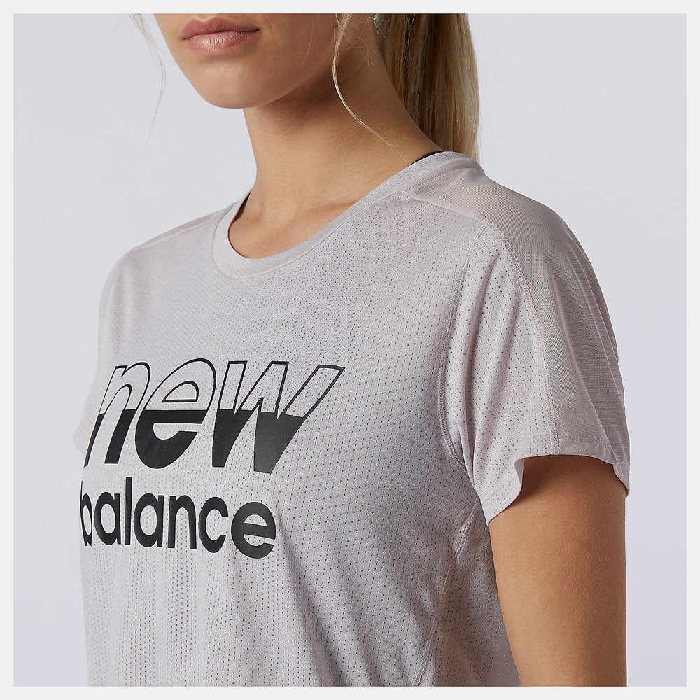 Printed Impact Run Short Sleeve / New Balance Women