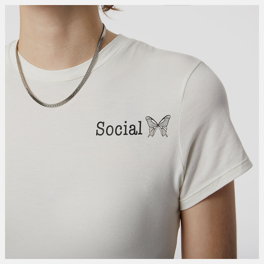 Syd Crop Tee / New Balance Women