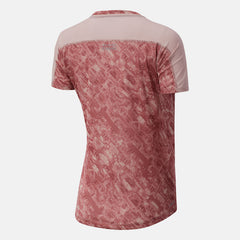 NYC Marathon Printed Impact Run Short Sleeve / New Balance Women