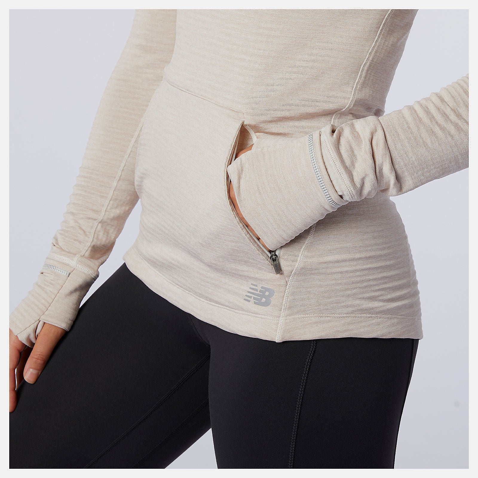 NB Heat Grid Hoodie / New Balance Women