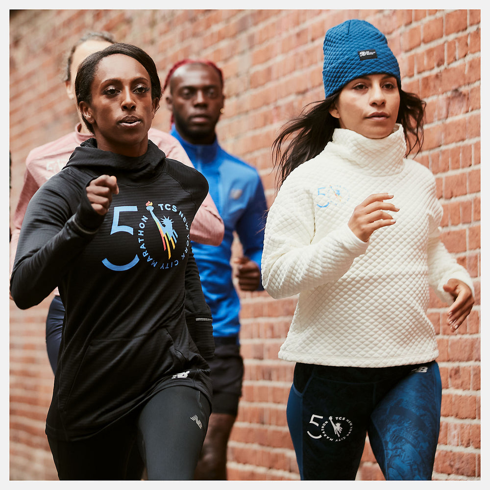 NYC Marathon NB Heat Grid Hoodie / New Balance Women