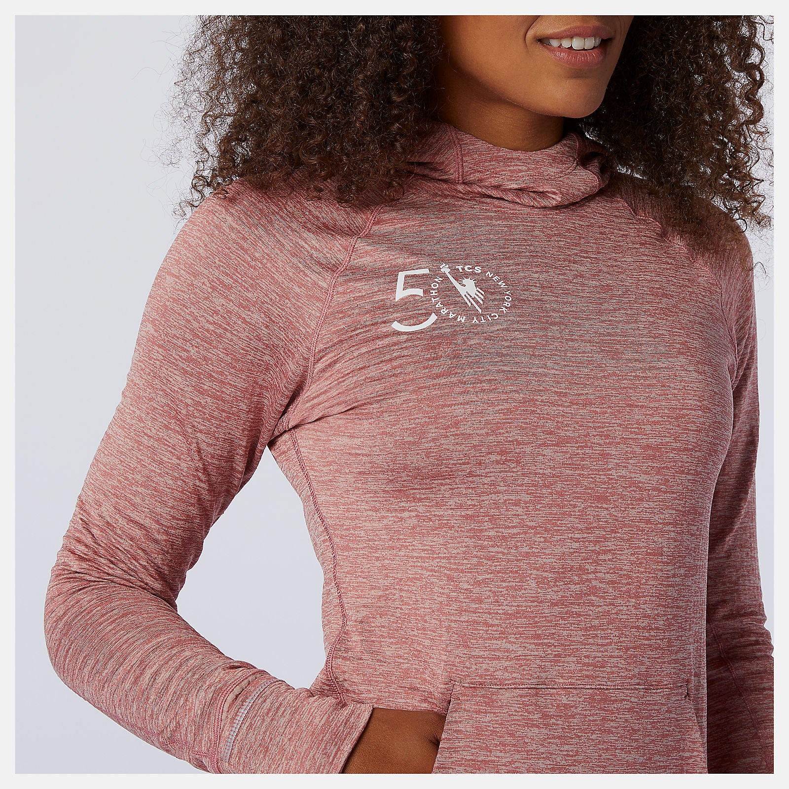 NYC Marathon NB Heat Grid Hoodie / New Balance Women