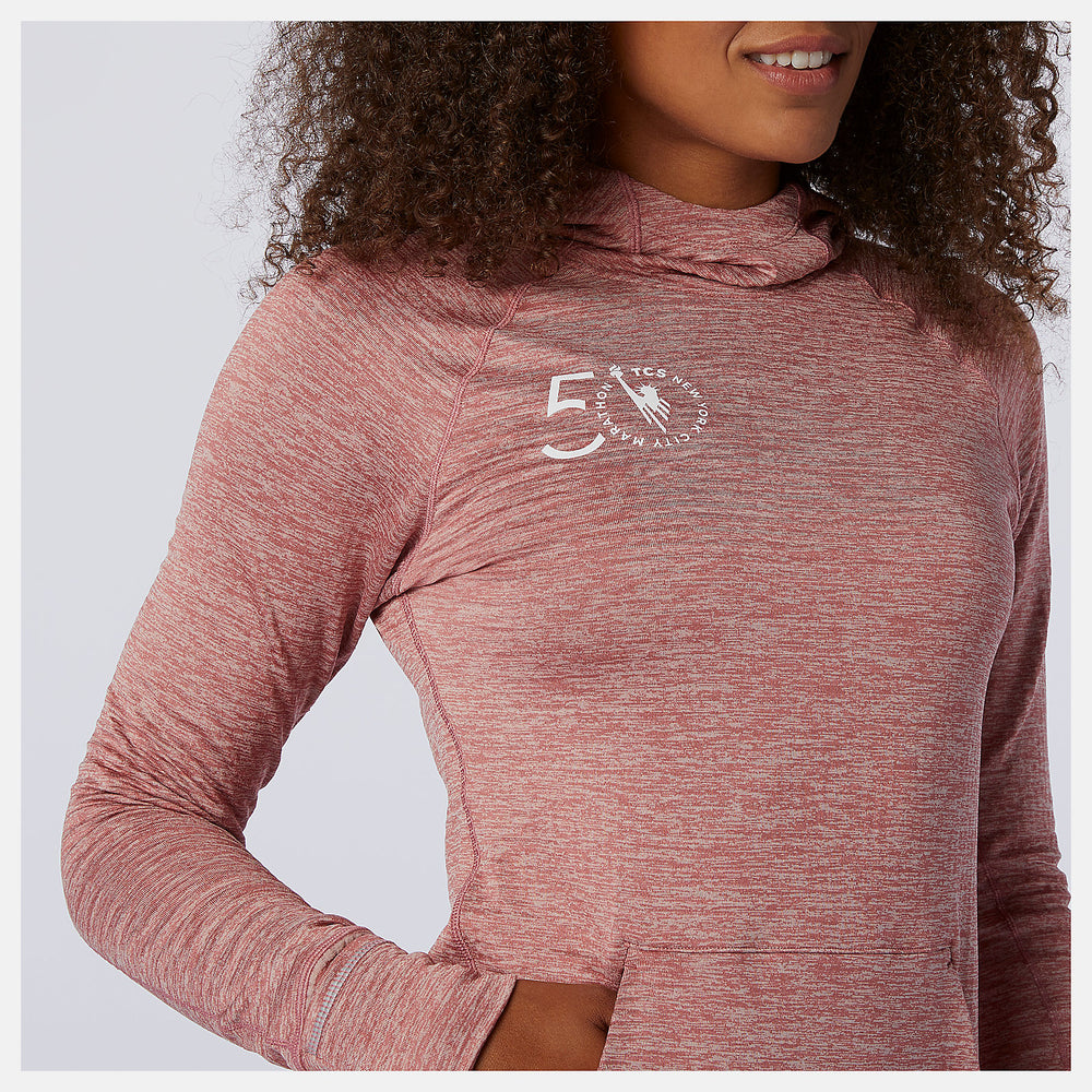 NYC Marathon NB Heat Grid Hoodie / New Balance Women