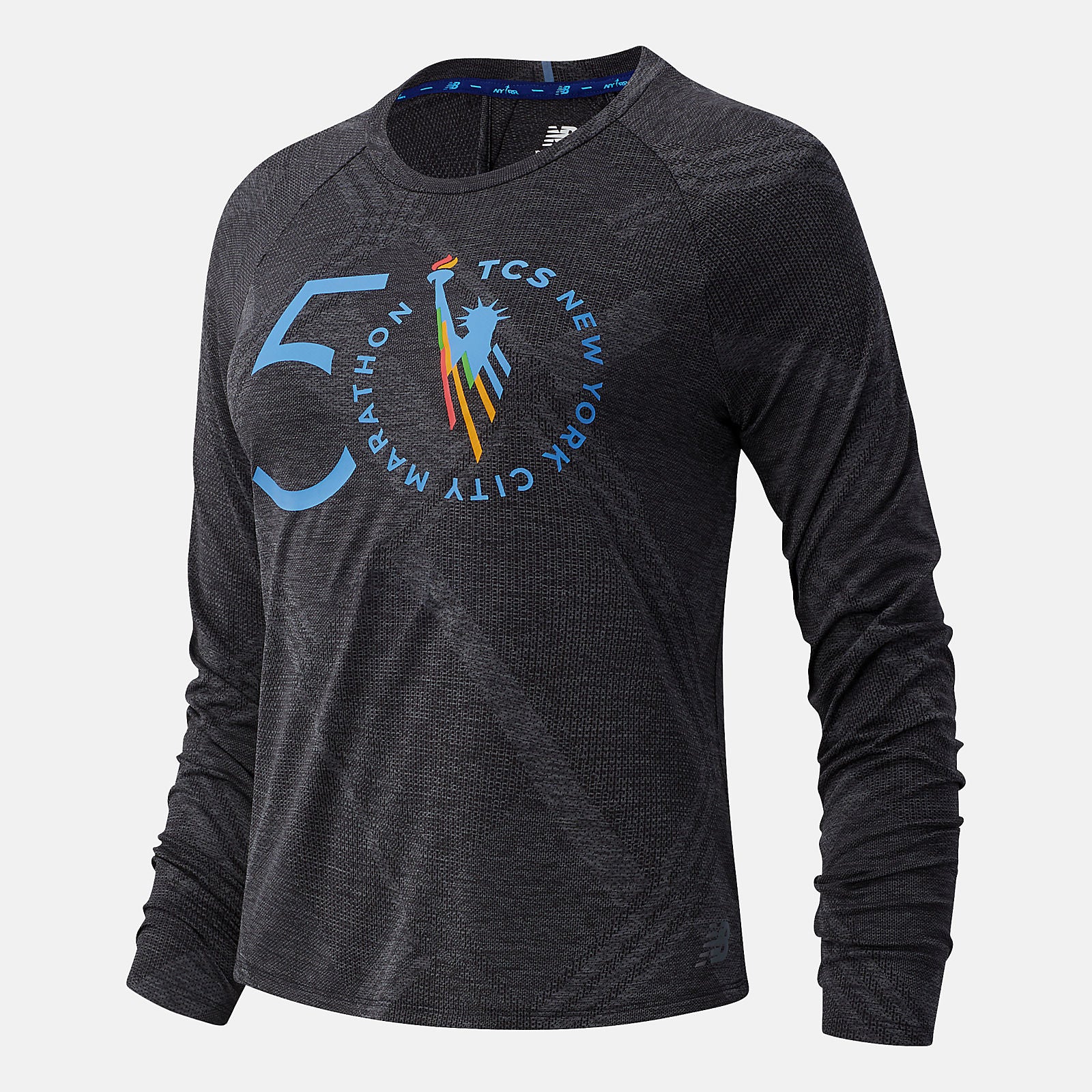 NYC Marathon Q Speed Fuel Jacquard Long Sleeve / New Balance Women