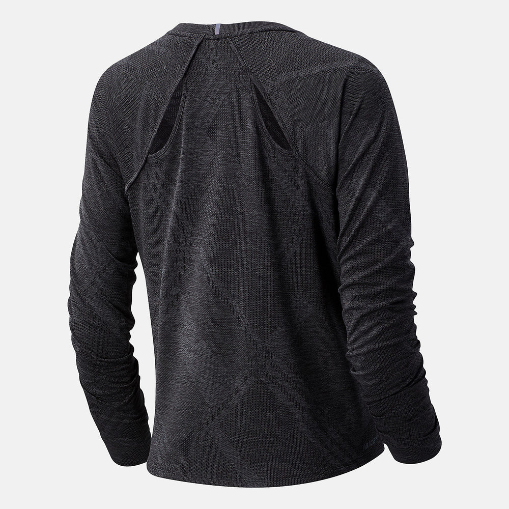 NYC Marathon Q Speed Fuel Jacquard Long Sleeve / New Balance Women