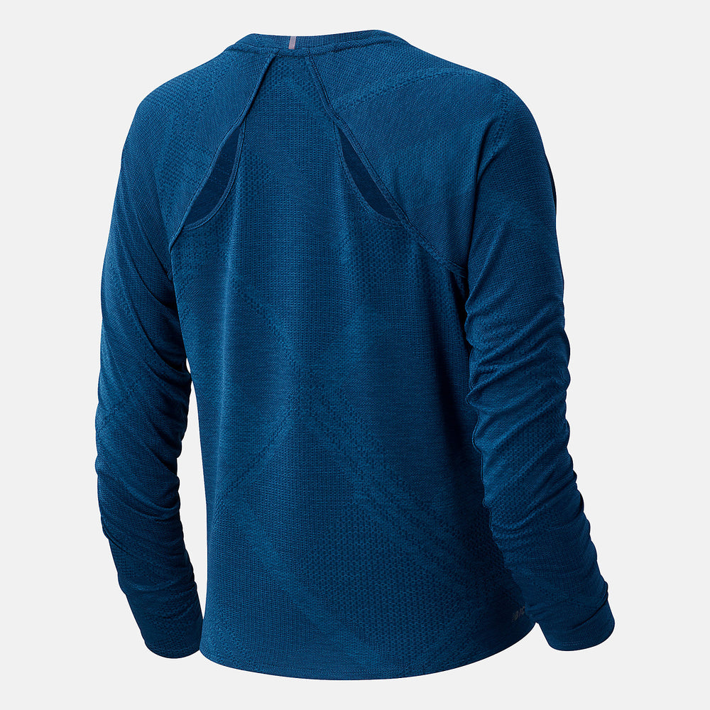 NYC Marathon Q Speed Fuel Jacquard Long Sleeve / New Balance Women