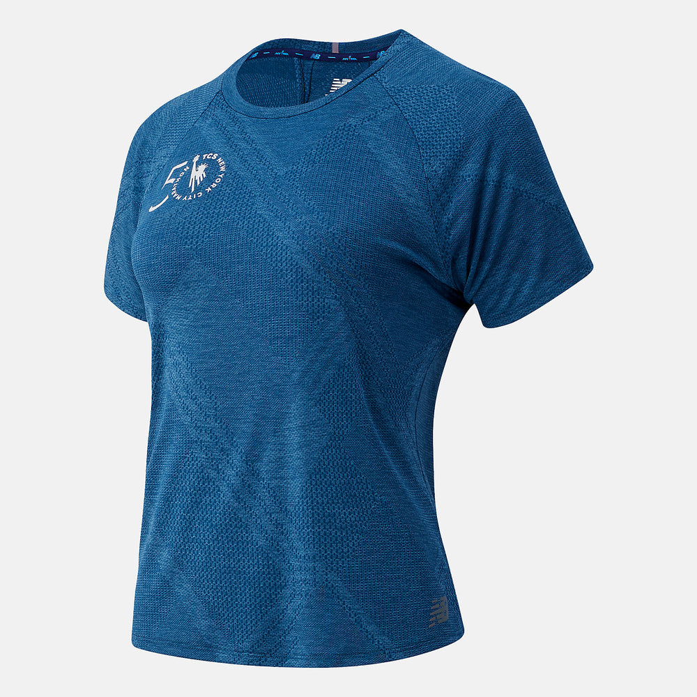 NYC Marathon Q Speed Fuel Jacquard Short Sleeve / New Balance Women