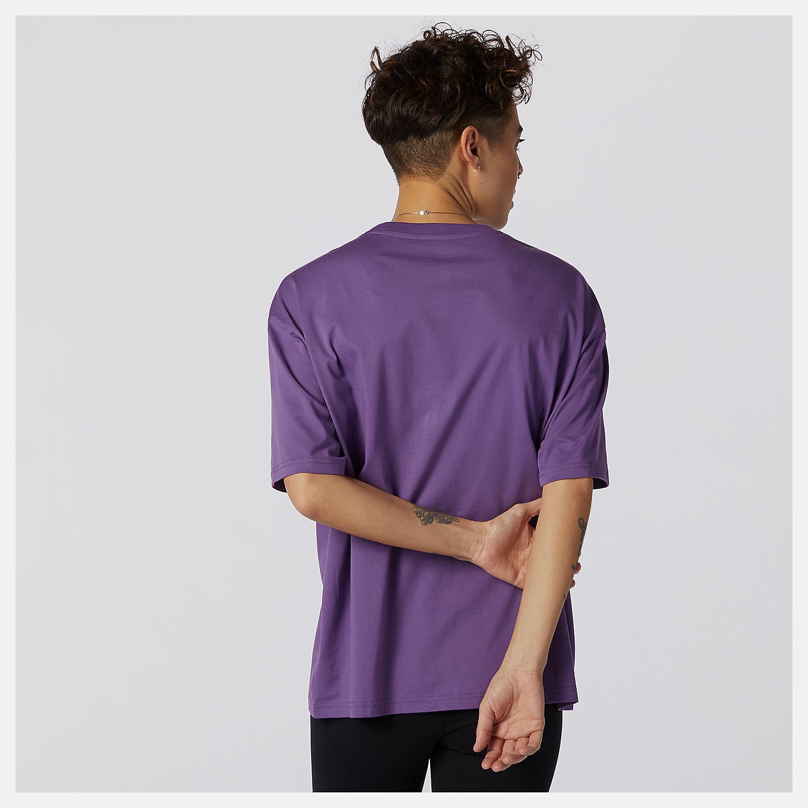 NB Essentials Stacked Logo Tee / New Balance Women