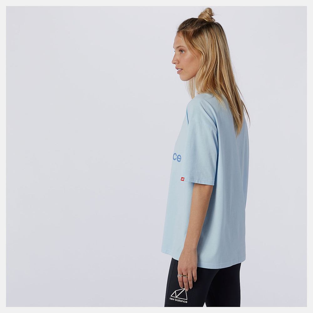 NB Essentials Stacked Logo Tee / New Balance Women
