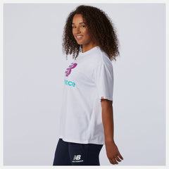 NB Essentials Stacked Logo Tee / New Balance Women