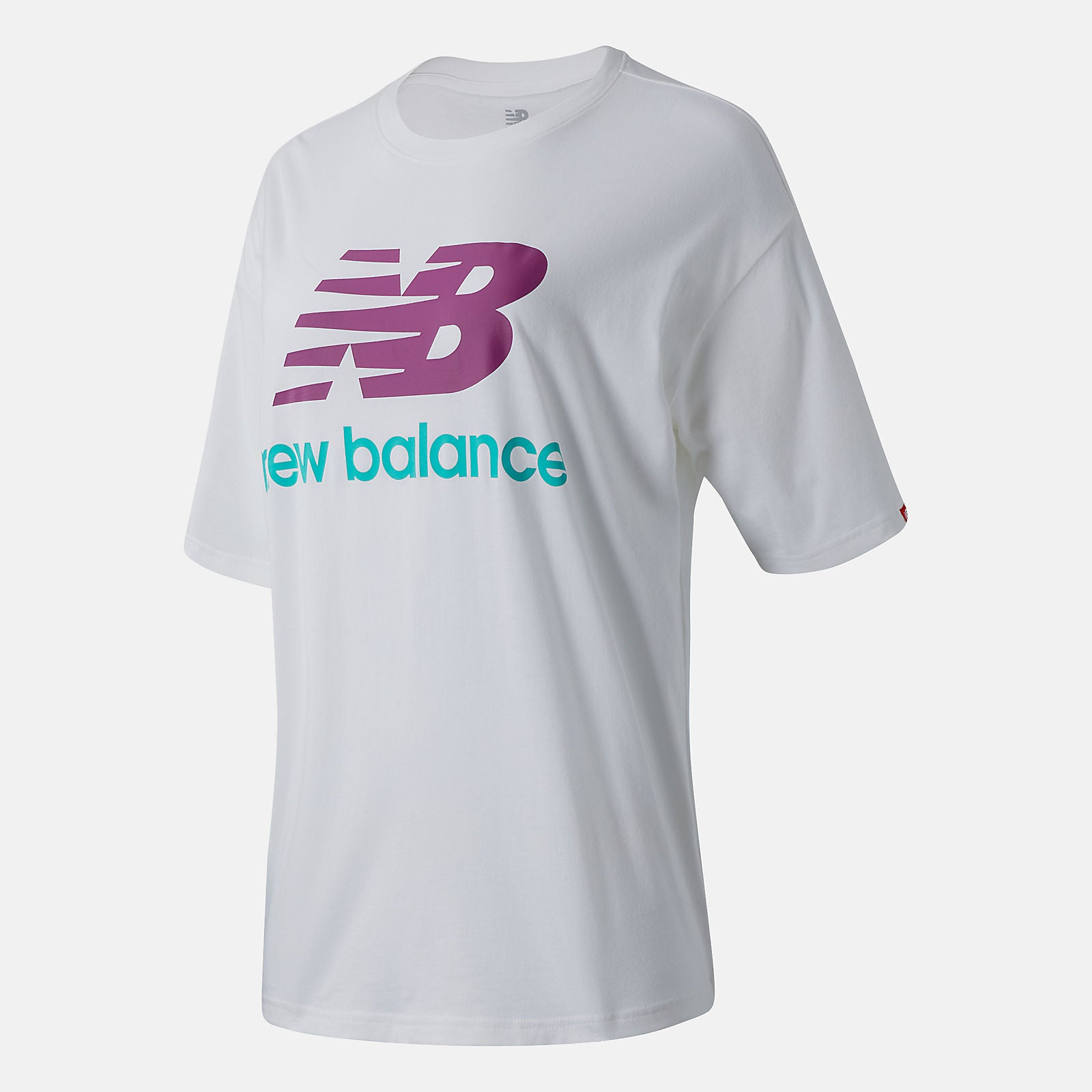 NB Essentials Stacked Logo Tee / New Balance Women