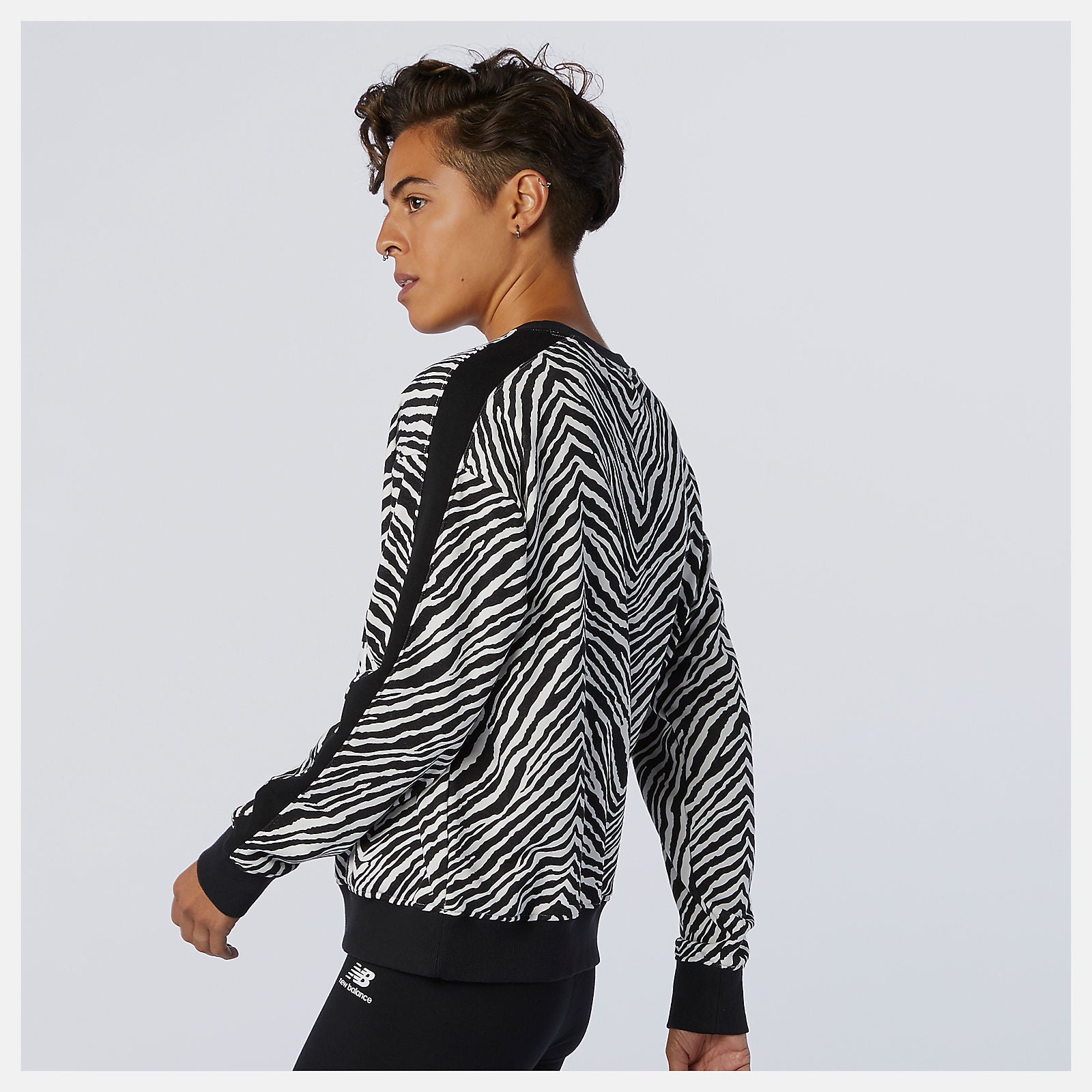 NB Athletics AOP Animal Print Crew / New Balance Women