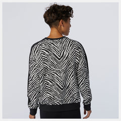 NB Athletics AOP Animal Print Crew / New Balance Women