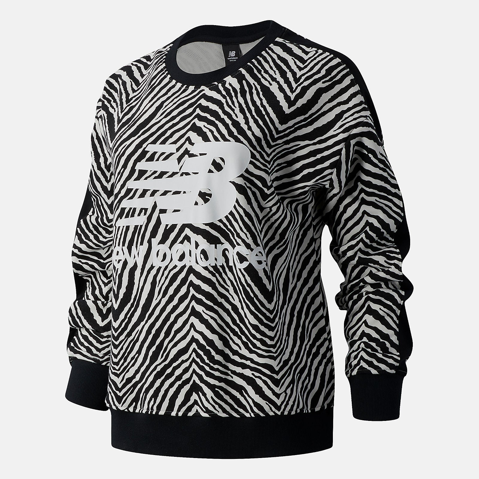 NB Athletics AOP Animal Print Crew / New Balance Women