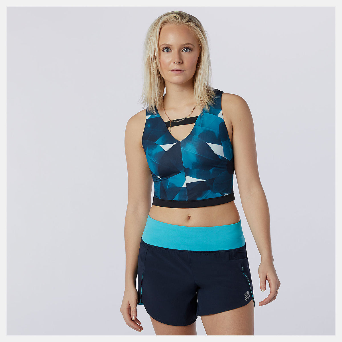 Transform NBSleek Printed Crop Top / New Balance Women