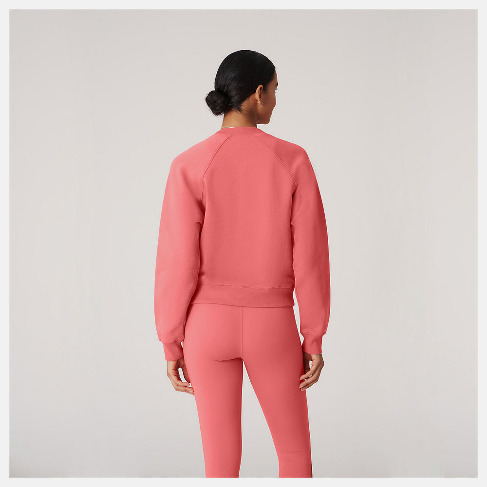 Bandier Fleece Crew / New Balance Women