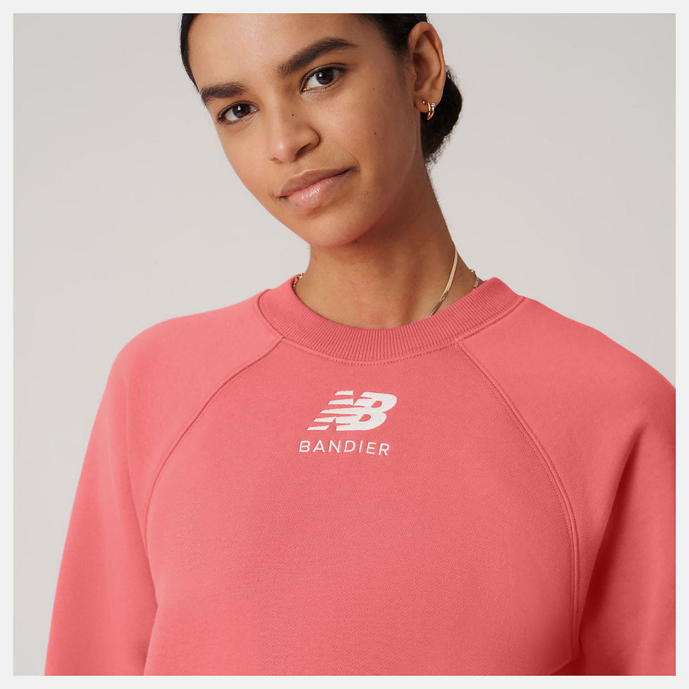 Bandier Fleece Crew / New Balance Women