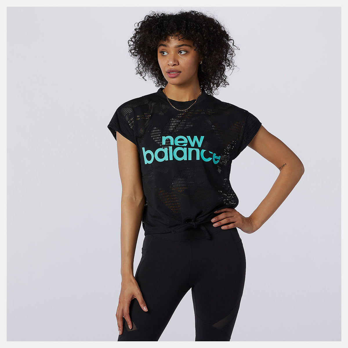 Achiever Collide Open Mesh Tee / New Balance Women