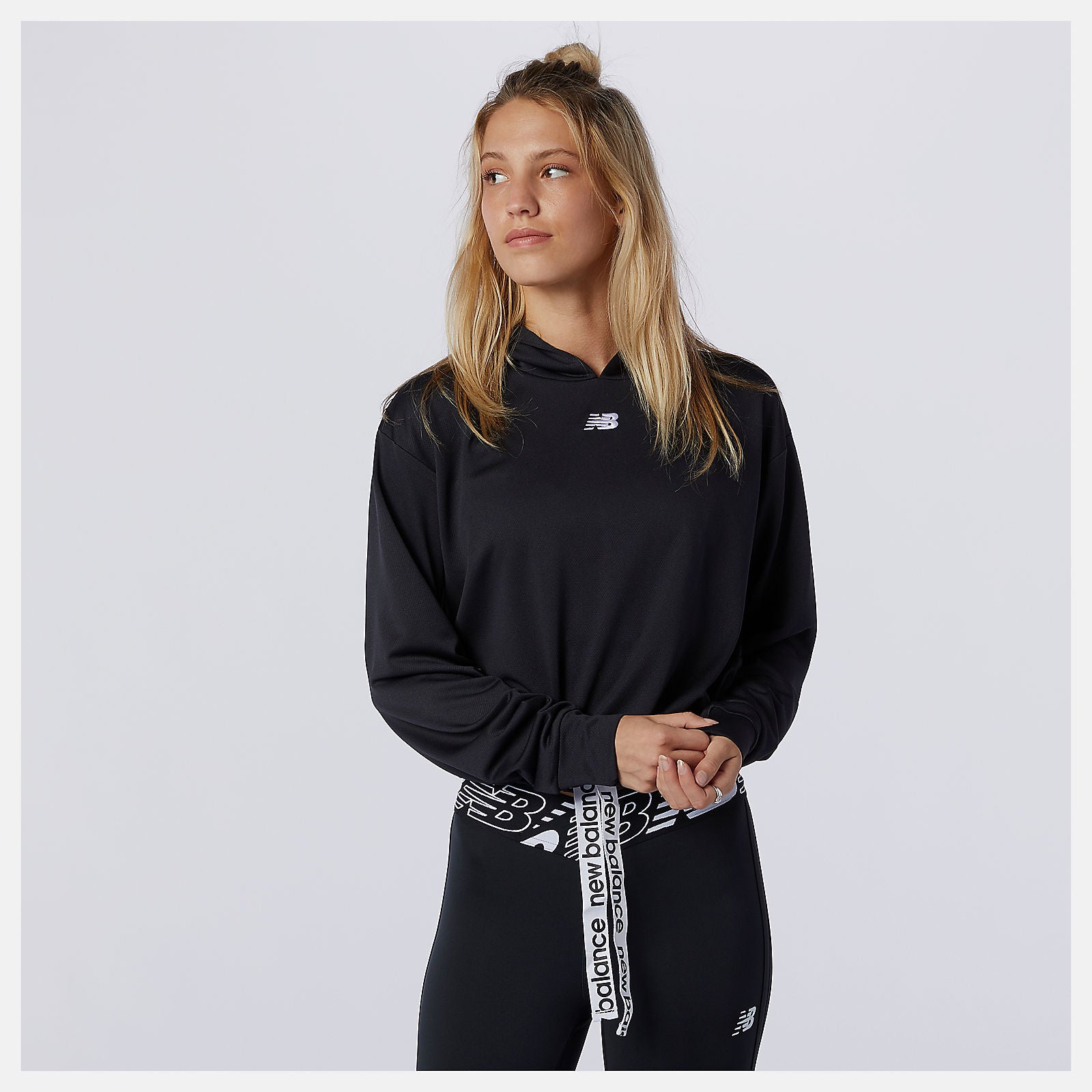 Relentless Cinched Hem Hoodie / New Balance Women
