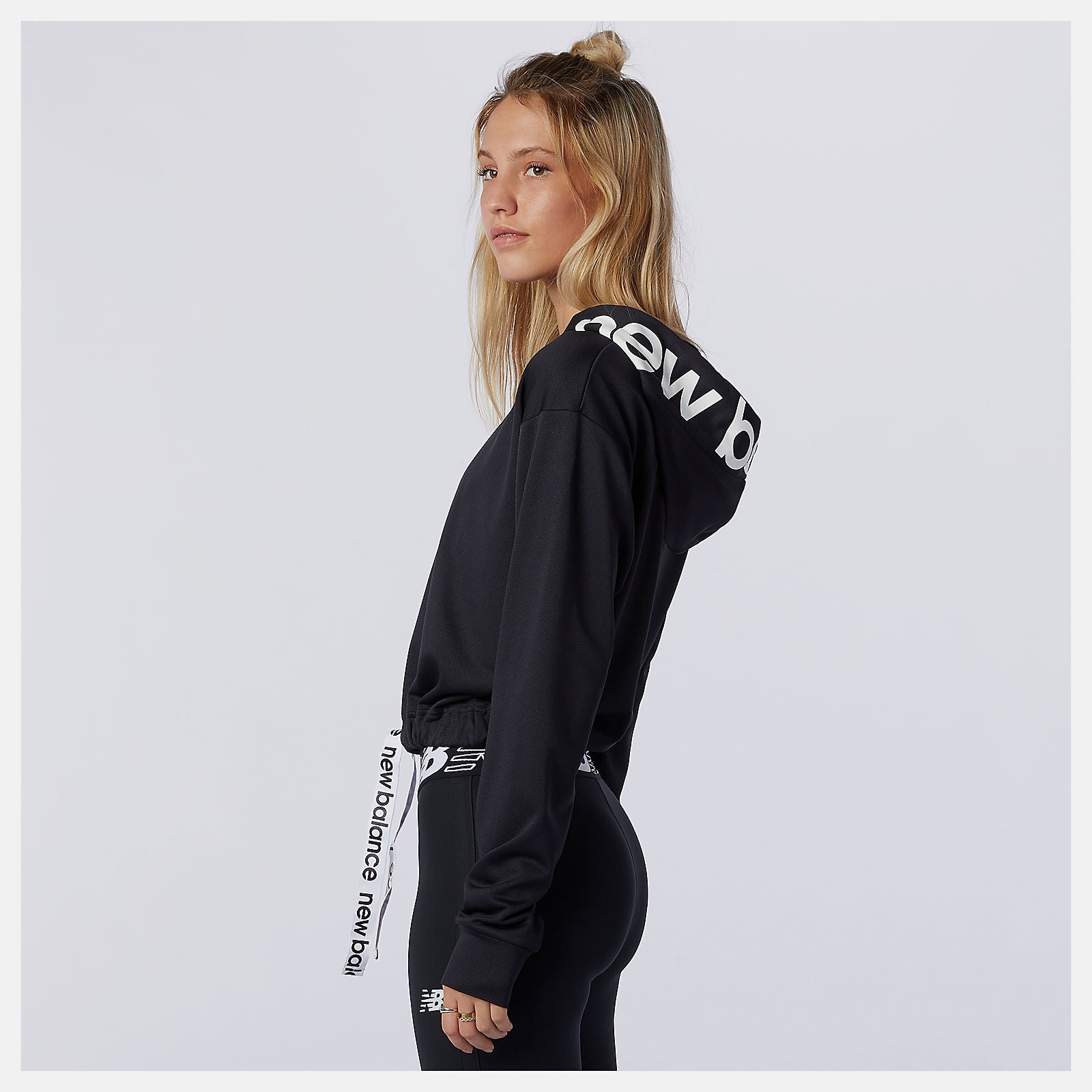 Relentless Cinched Hem Hoodie / New Balance Women