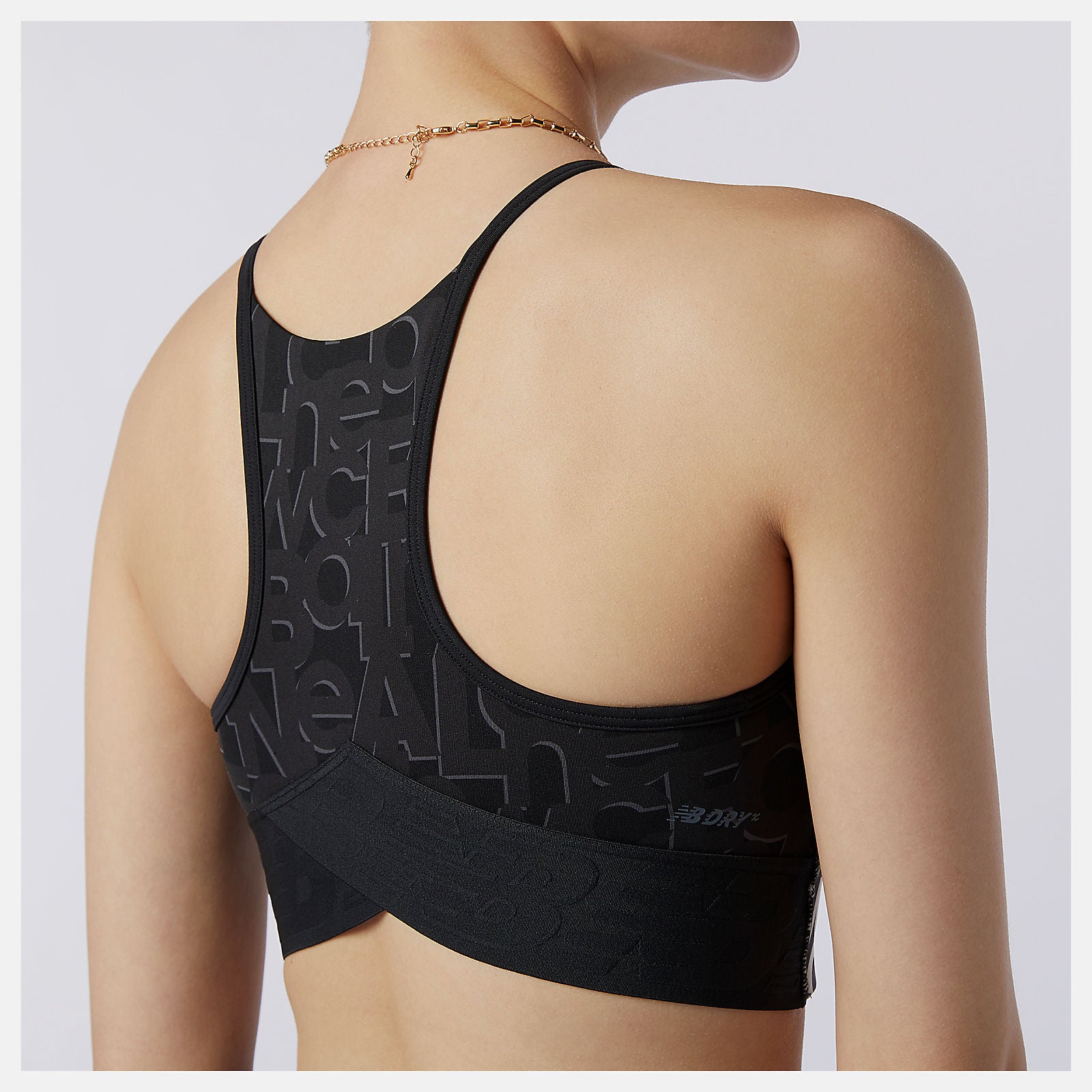 Relentless Printed Crop Top / New Balance Women