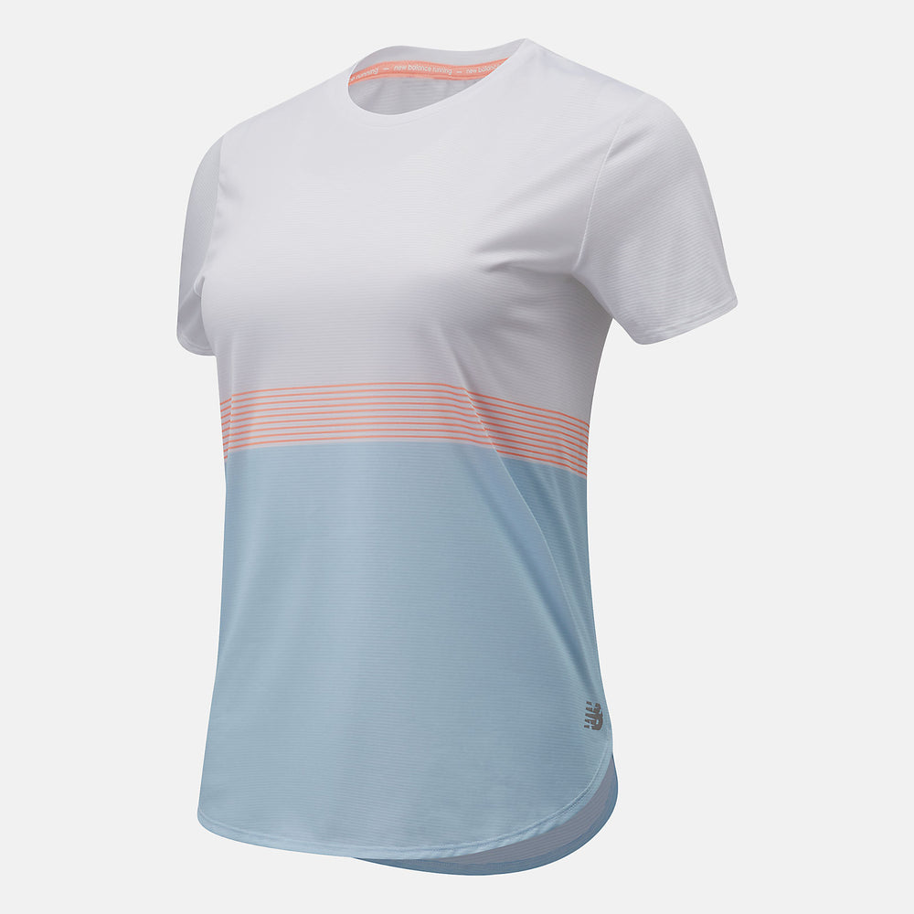 Printed Accelerate Short Sleeve / New Balance Women