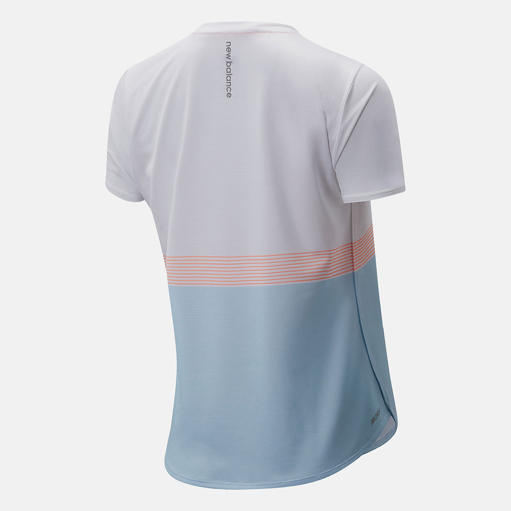 Printed Accelerate Short Sleeve / New Balance Women