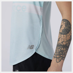 Printed Accelerate Tank / New Balance Women