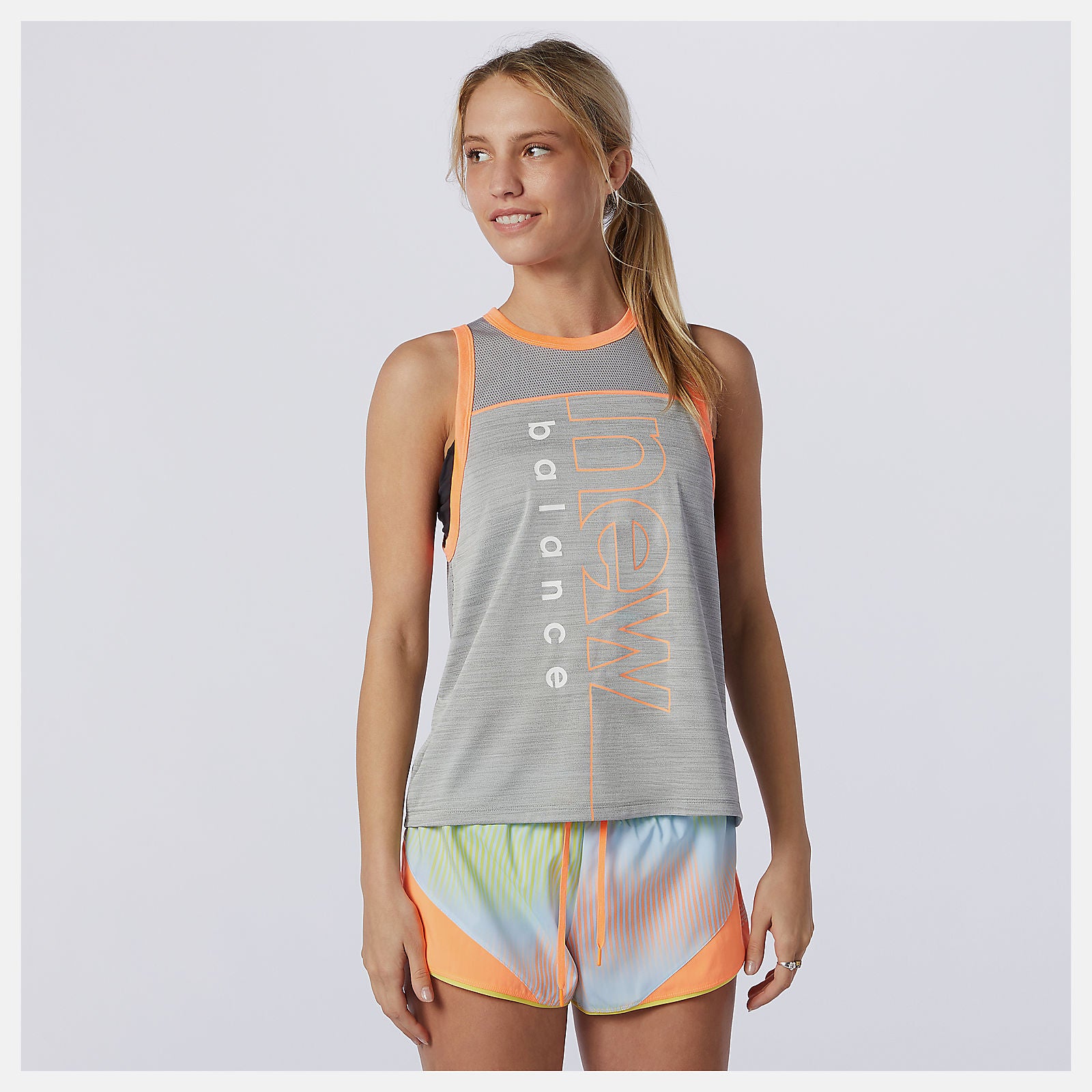Printed Fast Flight Tank / New Balance Women