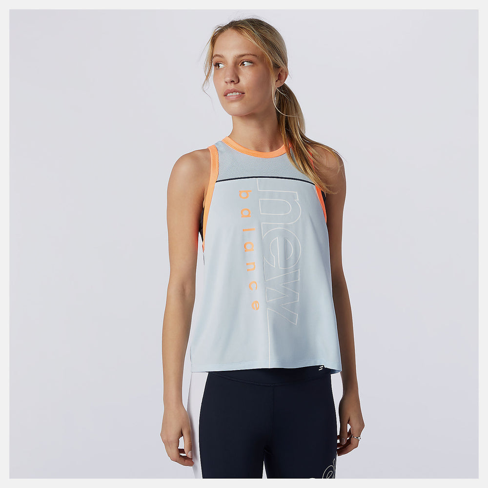 Printed Fast Flight Tank / New Balance Women