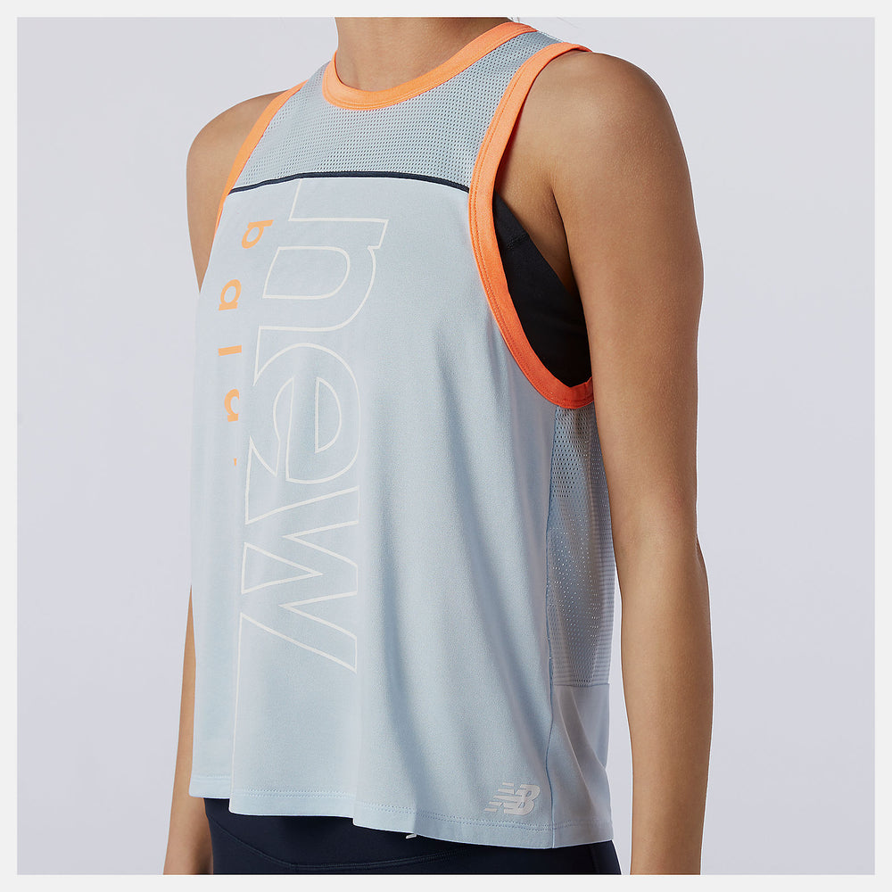 Printed Fast Flight Tank / New Balance Women