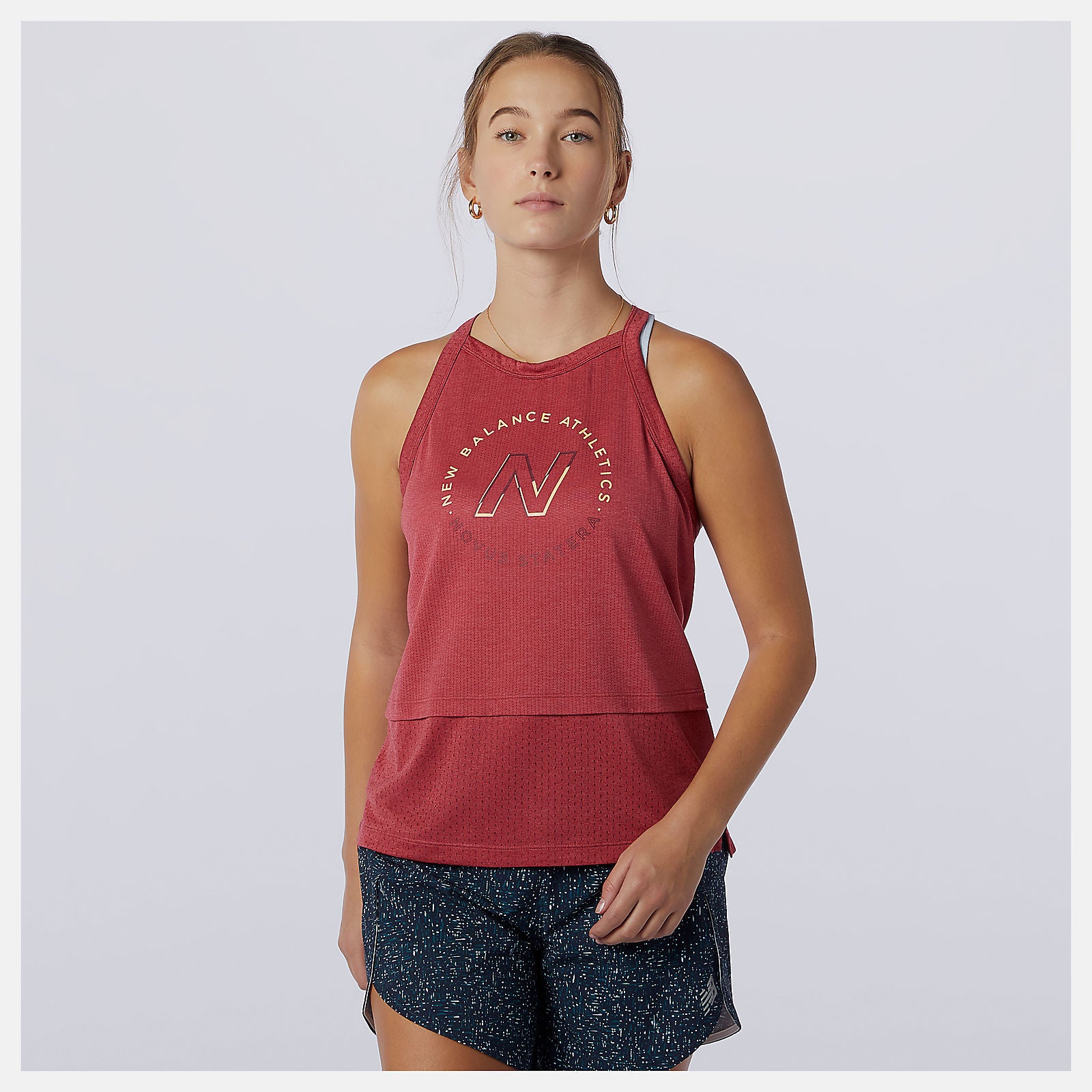 Printed Impact Run Hybrid Tank / New Balance Women