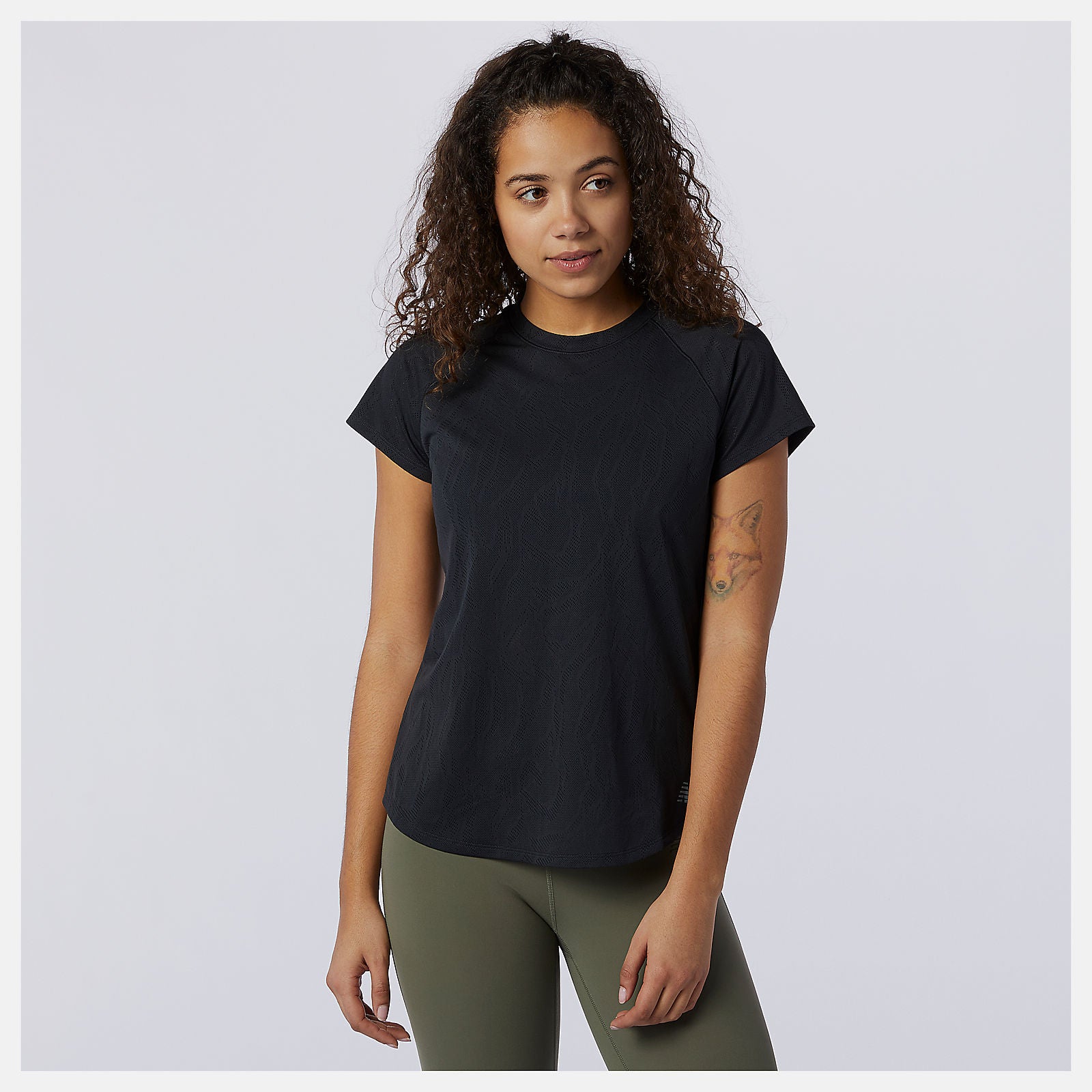 Q Speed Fuel Jacquard Short Sleeve / New Balance Women