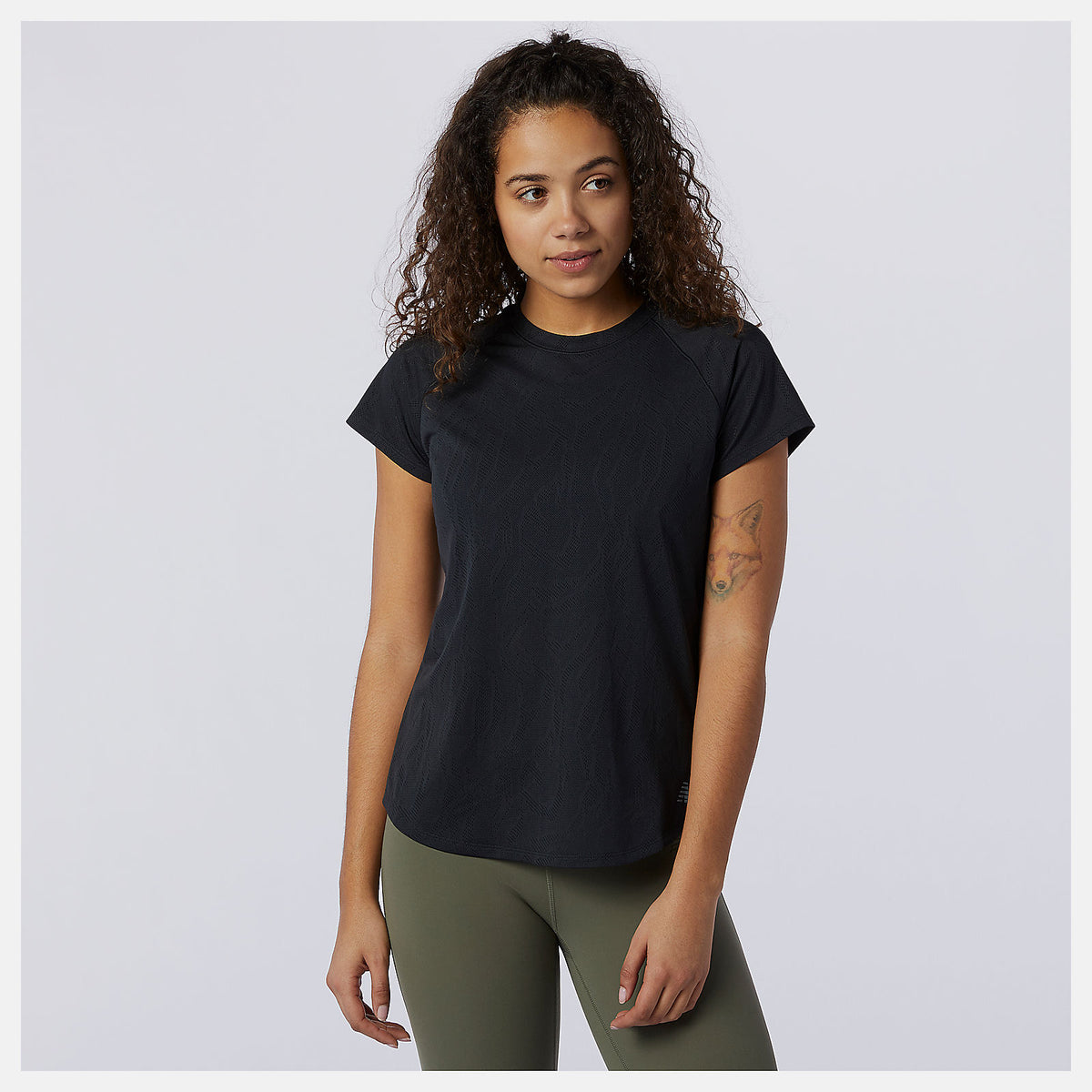 Q Speed Fuel Jacquard Short Sleeve / New Balance Women