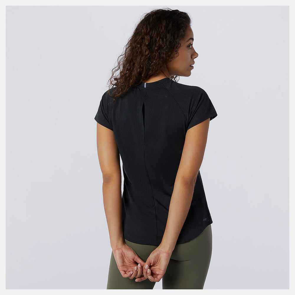 Q Speed Fuel Jacquard Short Sleeve / New Balance Women
