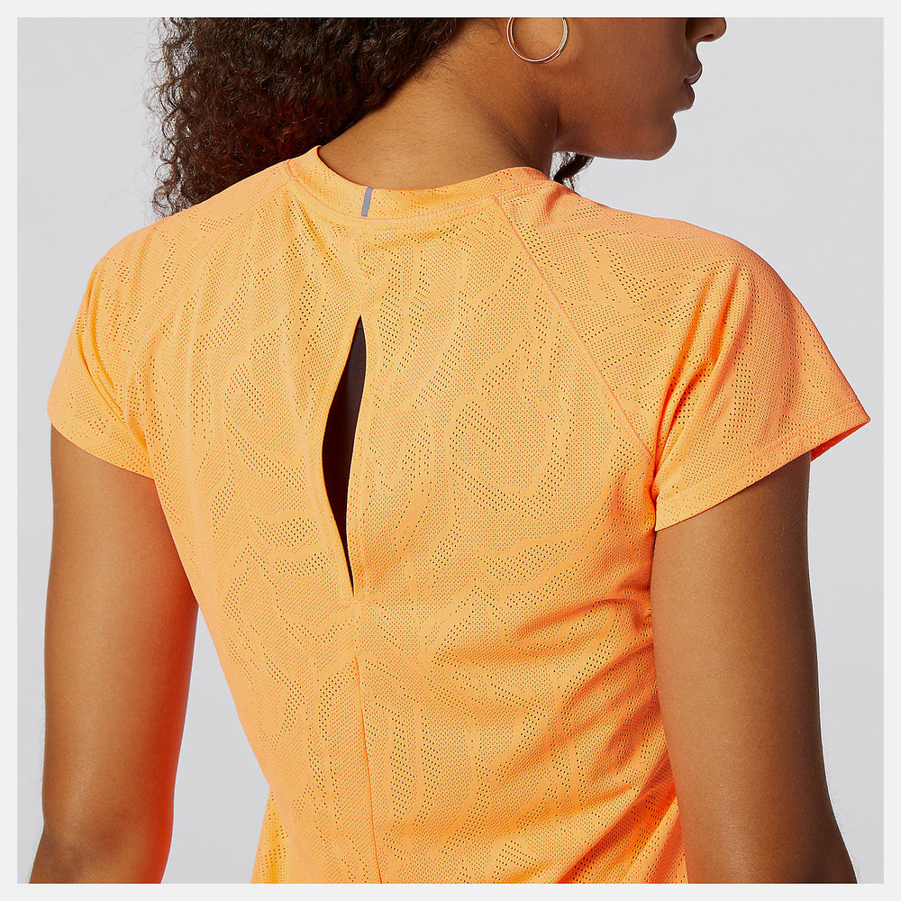 Q Speed Fuel Jacquard Short Sleeve / New Balance Women