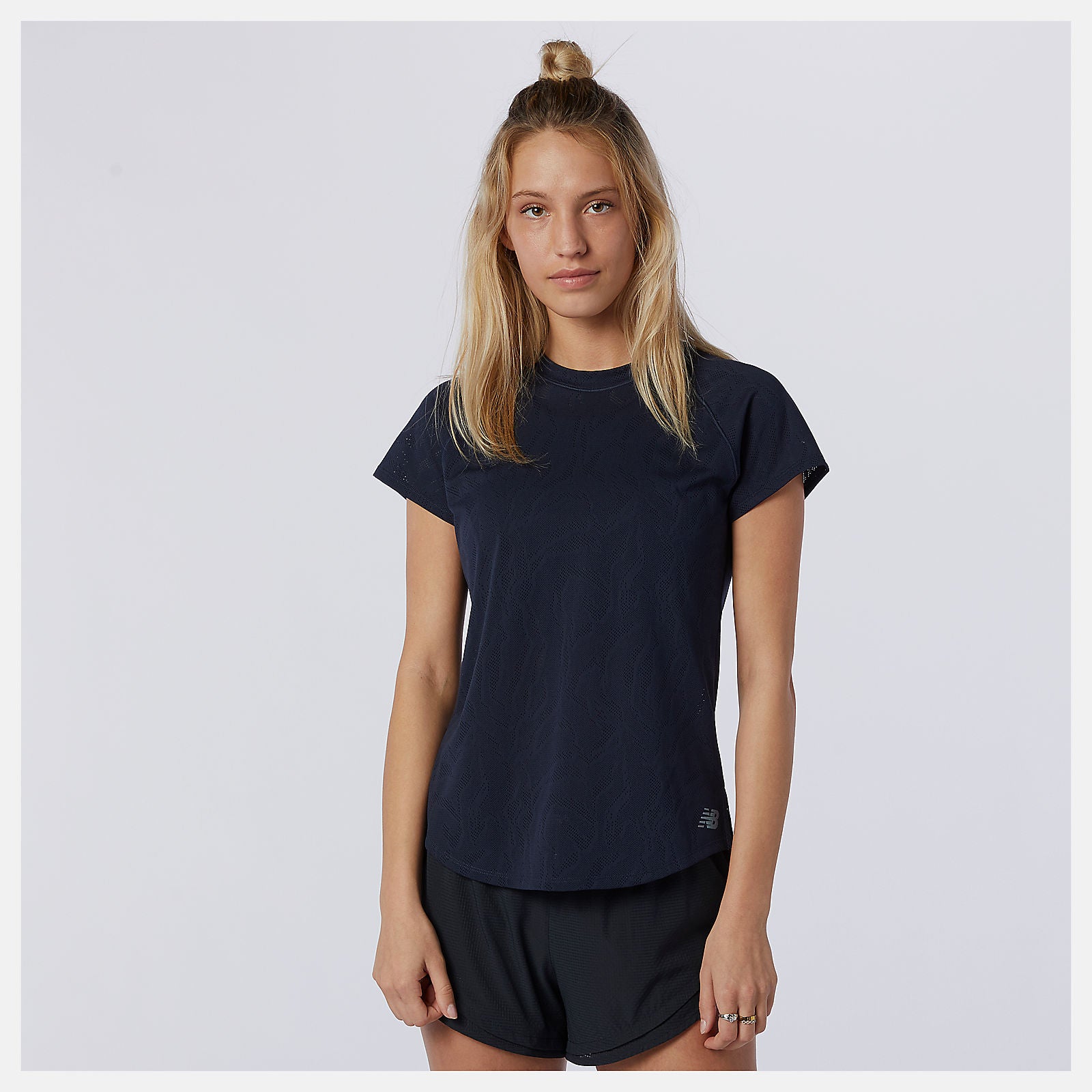 Q Speed Fuel Jacquard Short Sleeve / New Balance Women