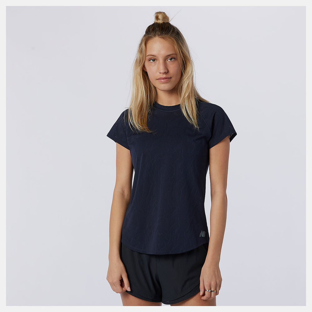 Q Speed Fuel Jacquard Short Sleeve / New Balance Women