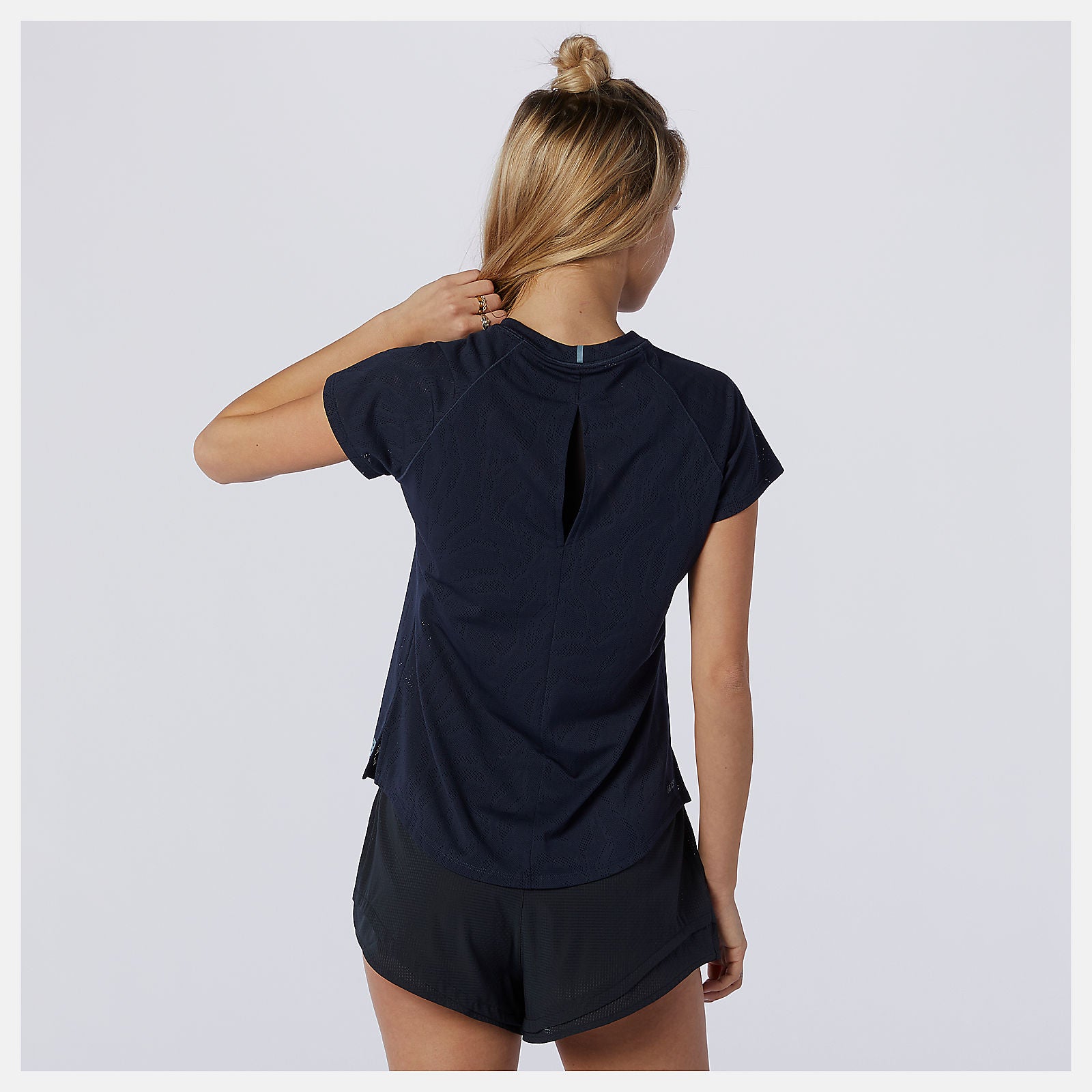 Q Speed Fuel Jacquard Short Sleeve / New Balance Women