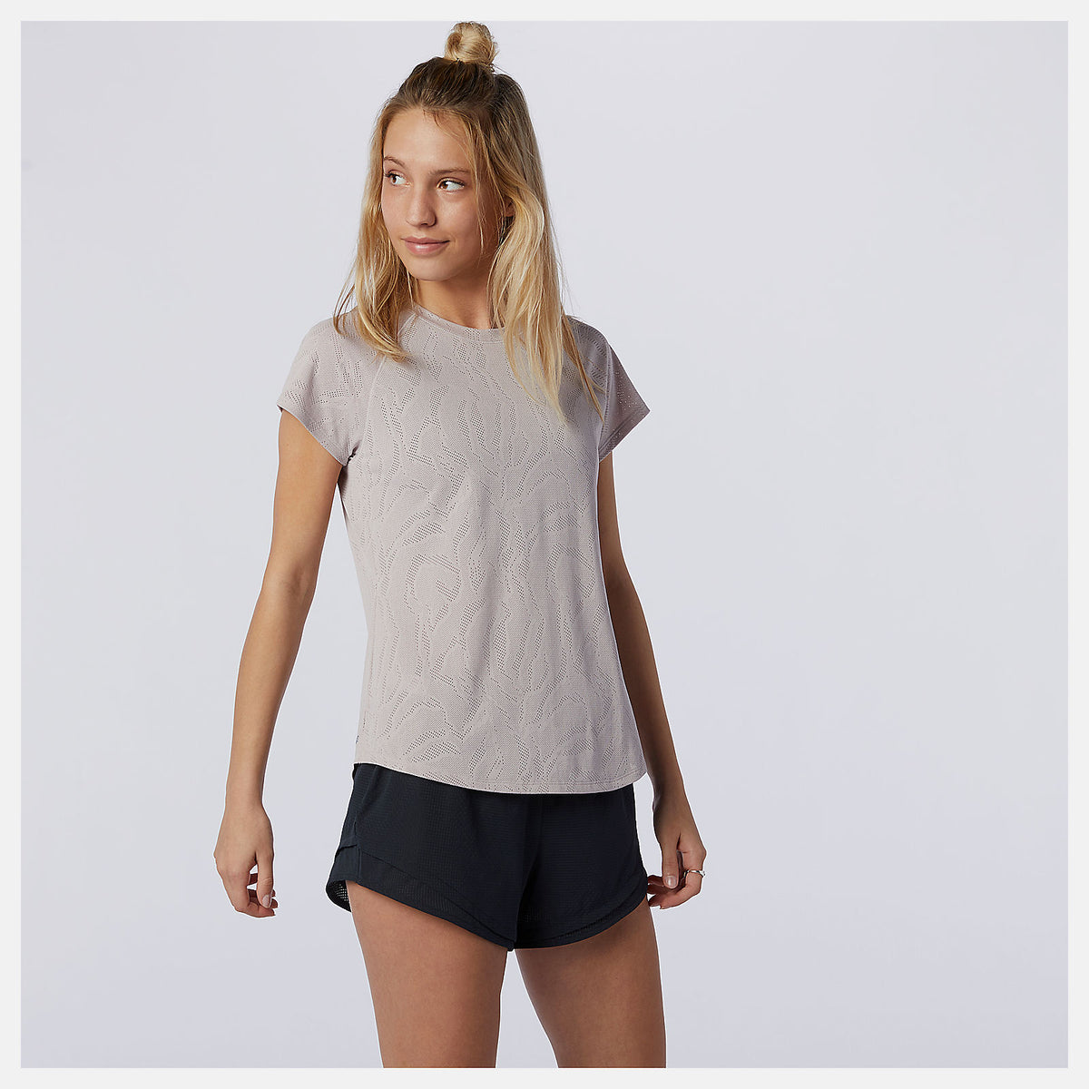 Q Speed Fuel Jacquard Short Sleeve / New Balance Women