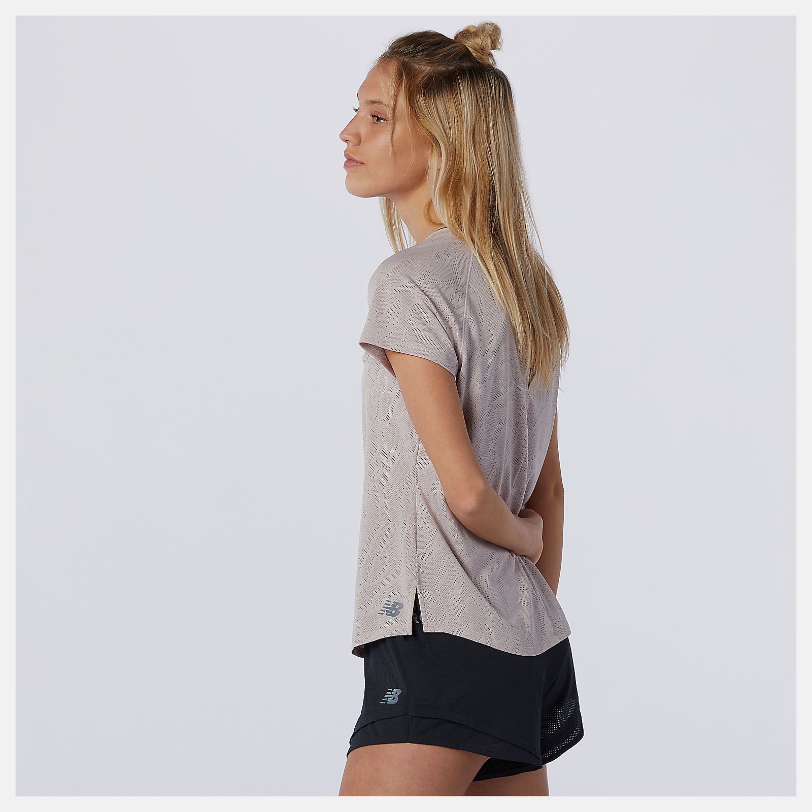 Q Speed Fuel Jacquard Short Sleeve / New Balance Women
