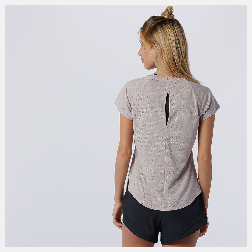 Q Speed Fuel Jacquard Short Sleeve / New Balance Women