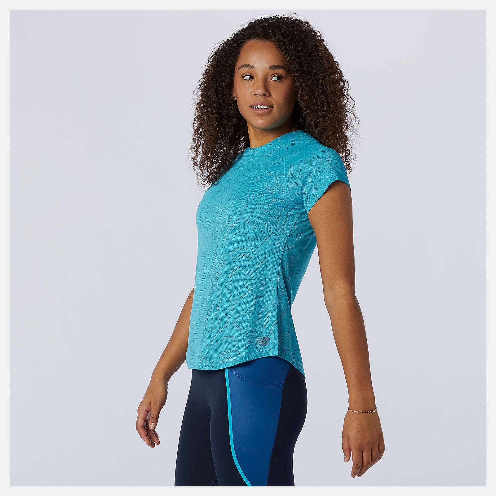 Q Speed Fuel Jacquard Short Sleeve / New Balance Women