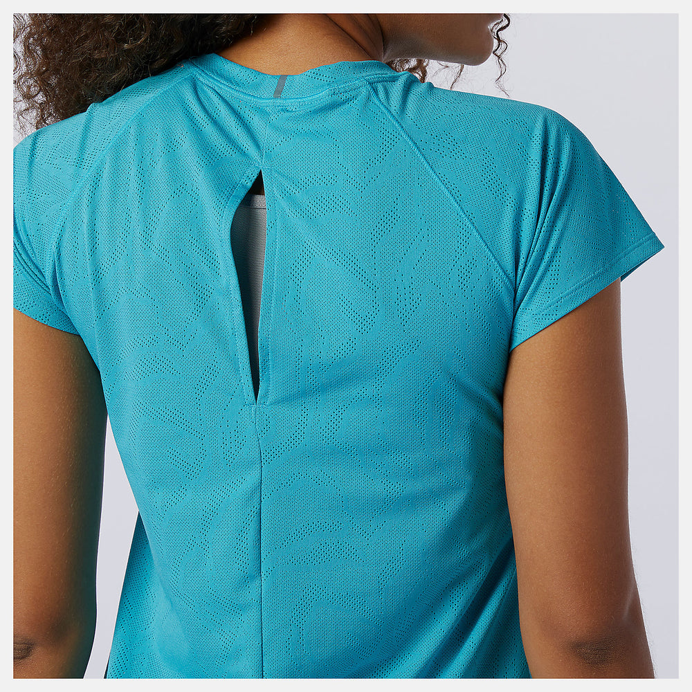 Q Speed Fuel Jacquard Short Sleeve / New Balance Women