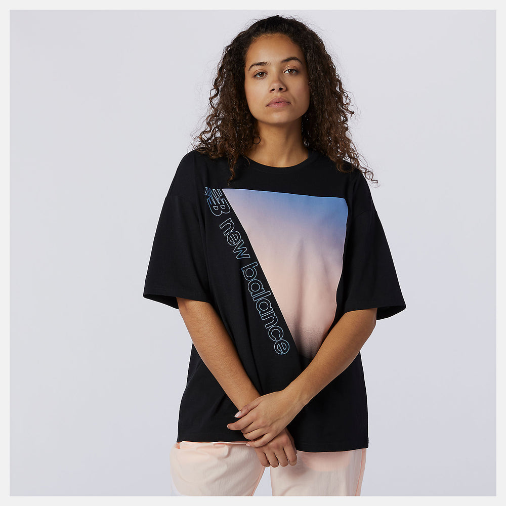 Sport Style Optiks Gradient Graphic Tee / New Balance Women