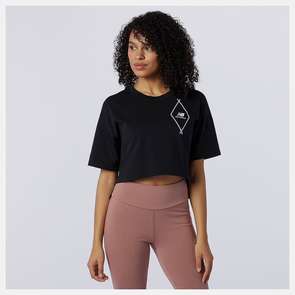 NB Athletics Argyle Graphic Tee / New Balance Women