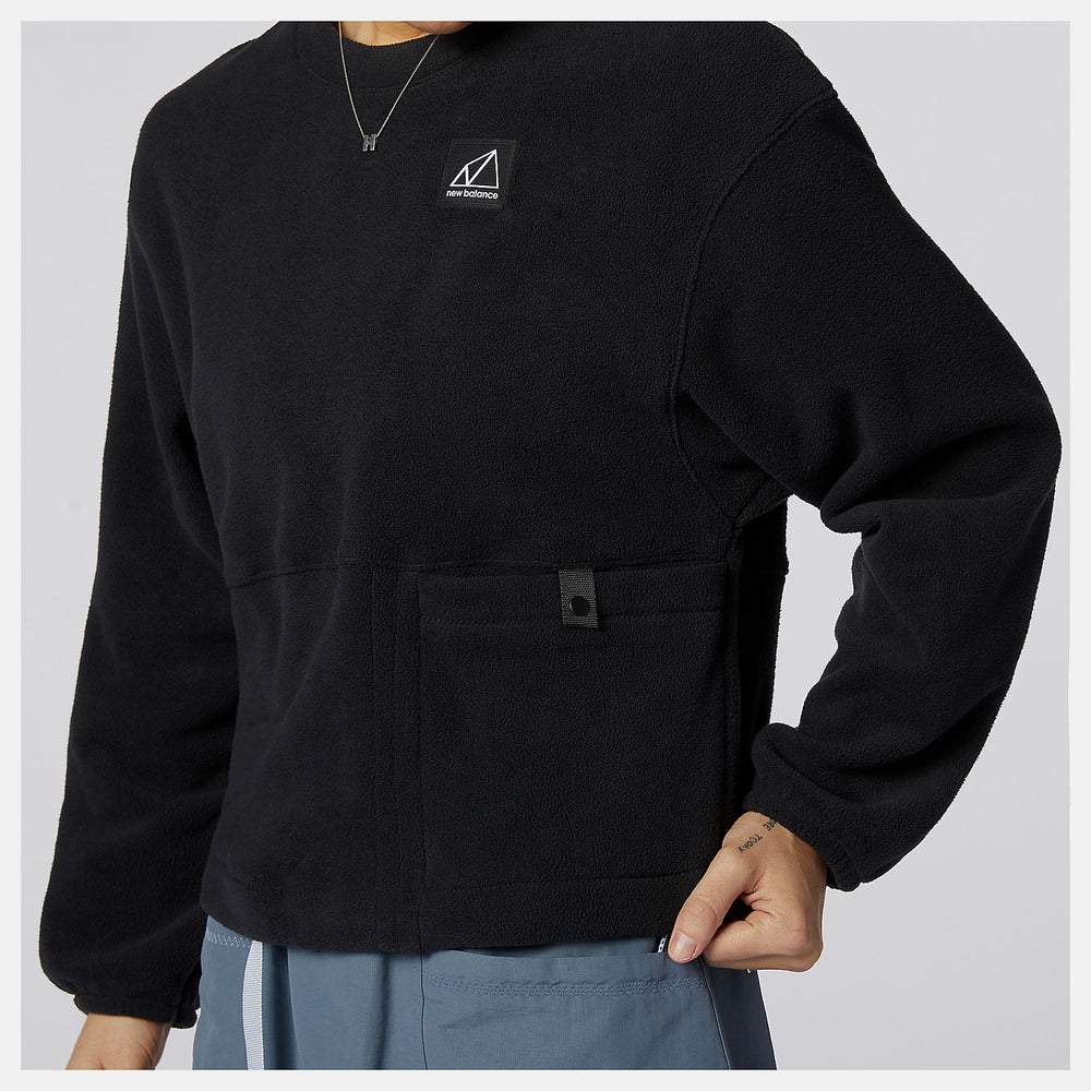NB All Terrain Pocket Crew Fleece / New Balance Women