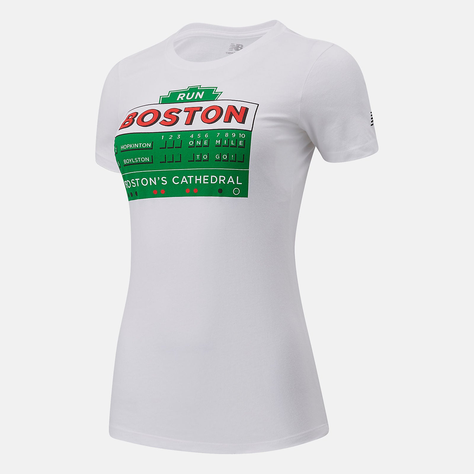 Boston One Mile To Go Graphic Tee / New Balance Women