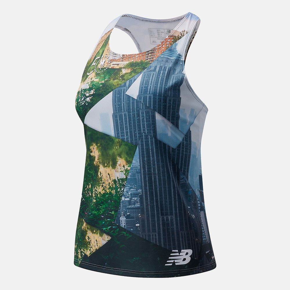 NYC Marathon Printed Singlet / New Balance Women