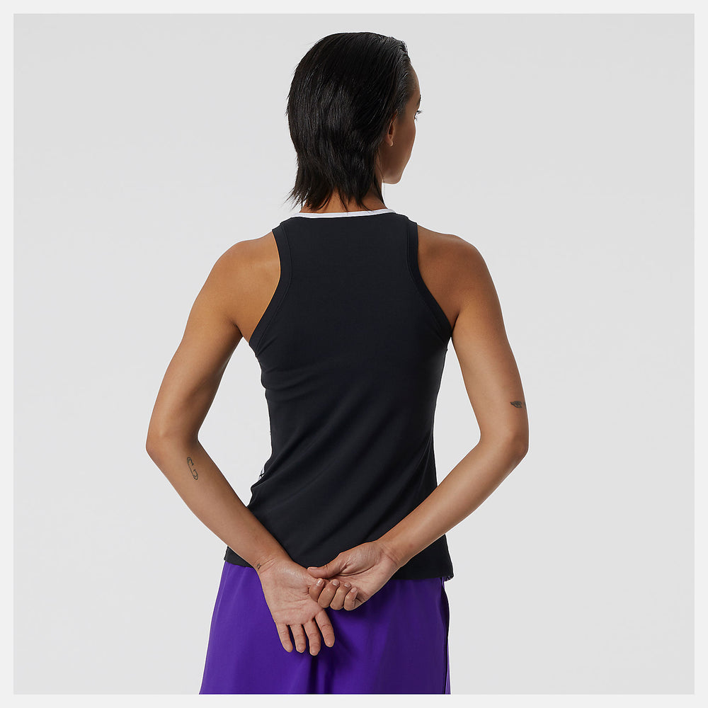 Printed Tournament Tank / New Balance Women